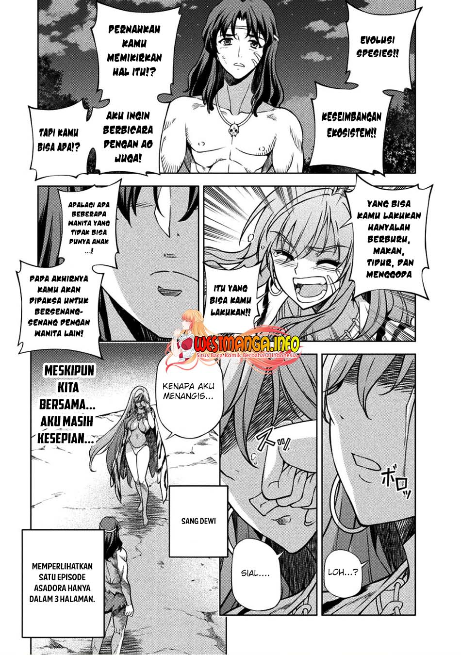 Ponkotsu megami no isekai sousei-roku Chapter 2 Gambar 36