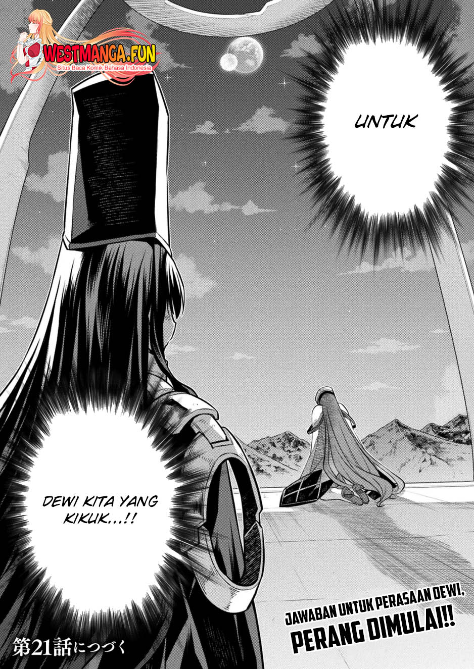 Ponkotsu megami no isekai sousei-roku Chapter 20 Gambar 27