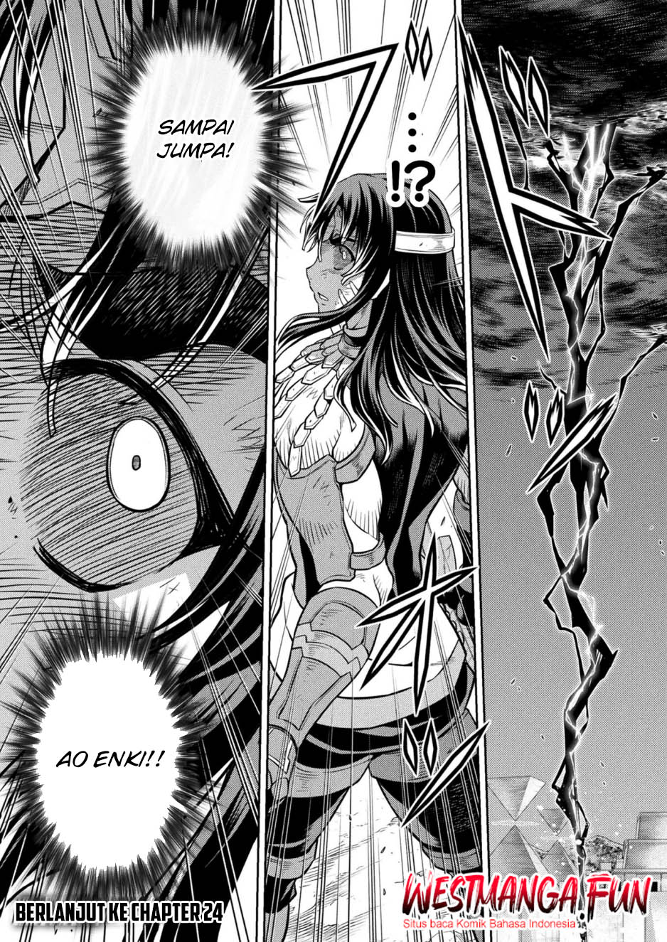 Ponkotsu megami no isekai sousei-roku Chapter 23 Gambar 27
