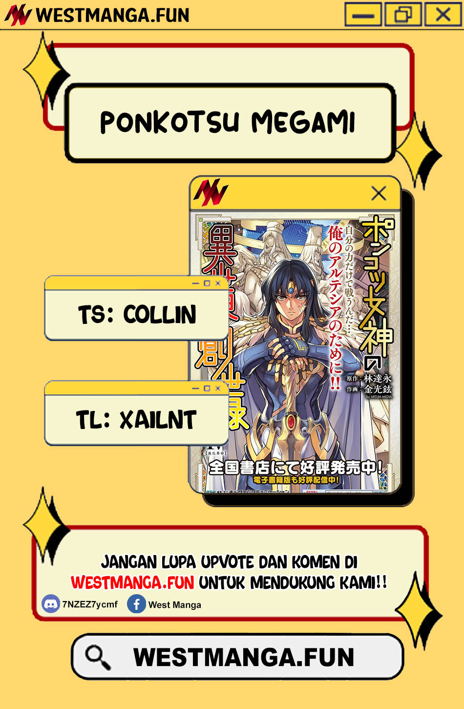 Ponkotsu megami no isekai sousei-roku Chapter 24 Gambar 4