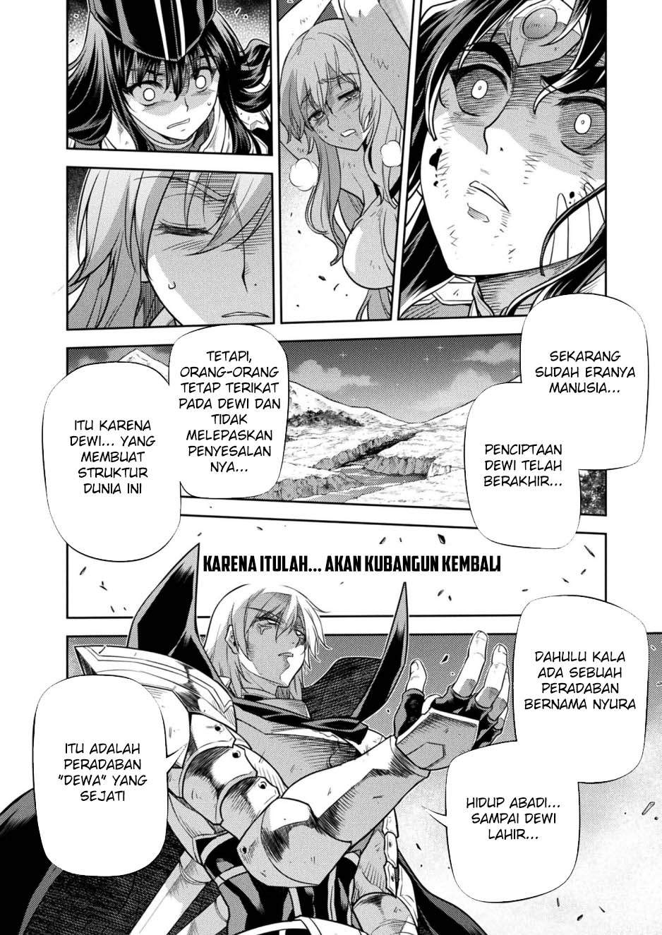 Ponkotsu megami no isekai sousei-roku Chapter 28 Gambar 19