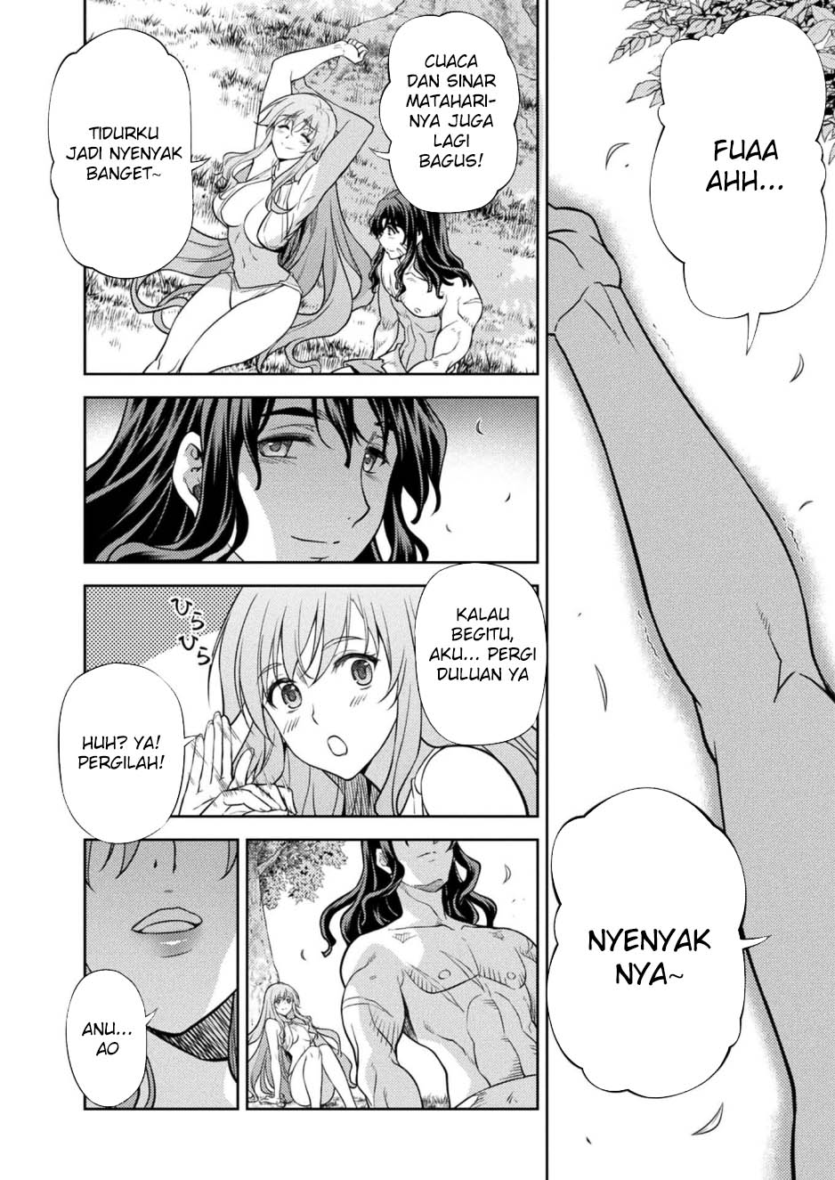 Ponkotsu megami no isekai sousei-roku Chapter 30 Gambar 23