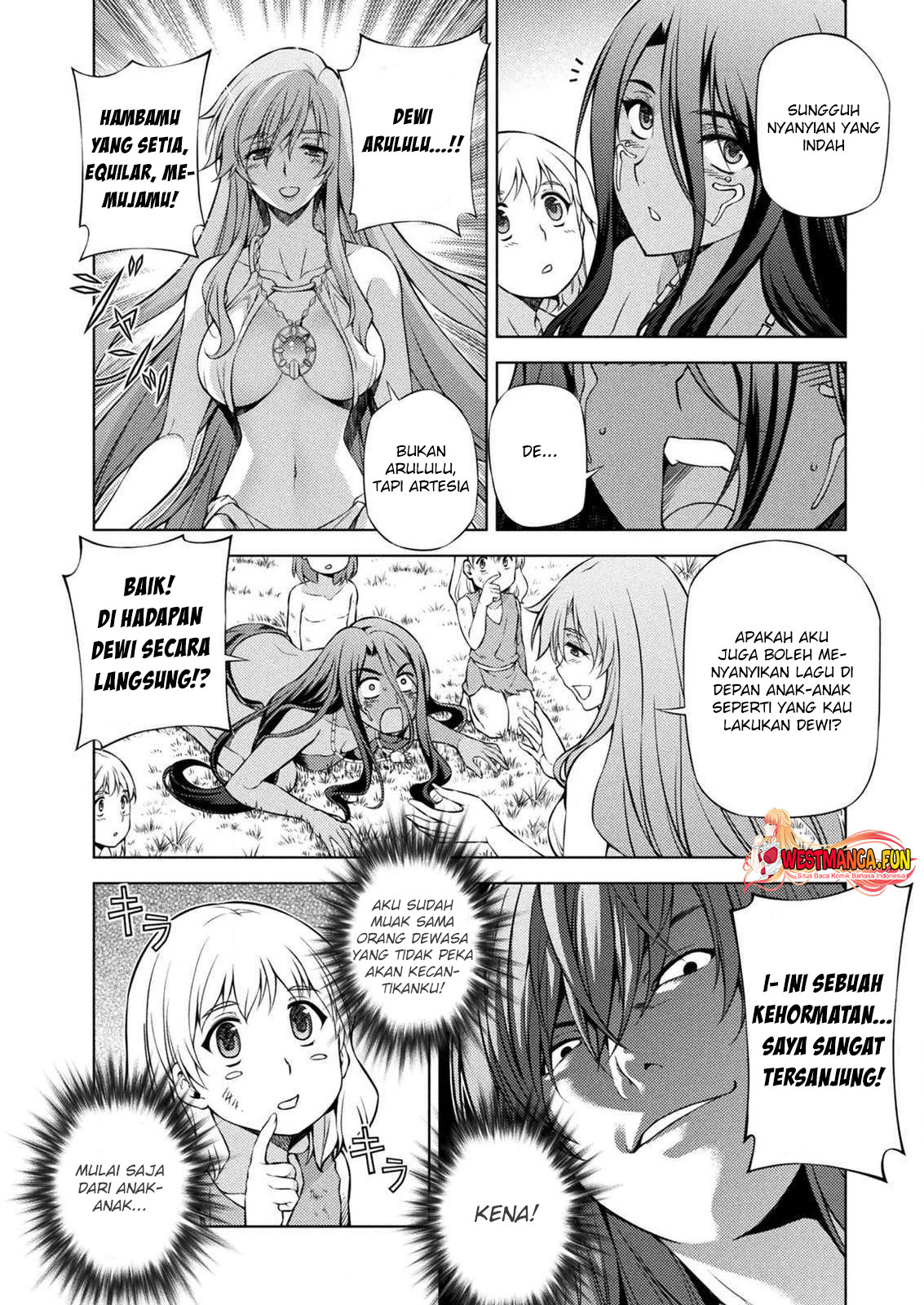 Ponkotsu megami no isekai sousei-roku Chapter 4 Gambar 14