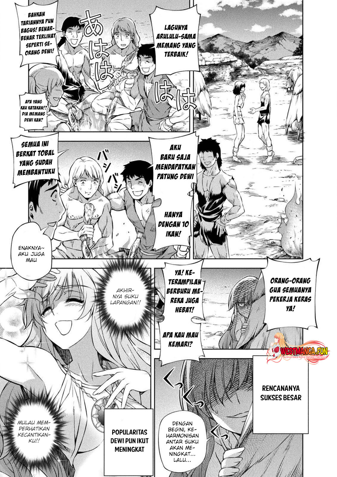 Ponkotsu megami no isekai sousei-roku Chapter 4 Gambar 32