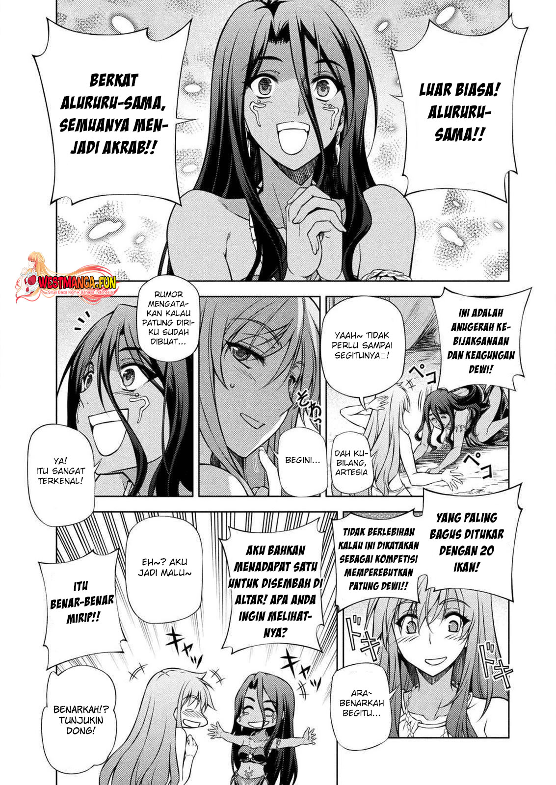 Ponkotsu megami no isekai sousei-roku Chapter 4 Gambar 33