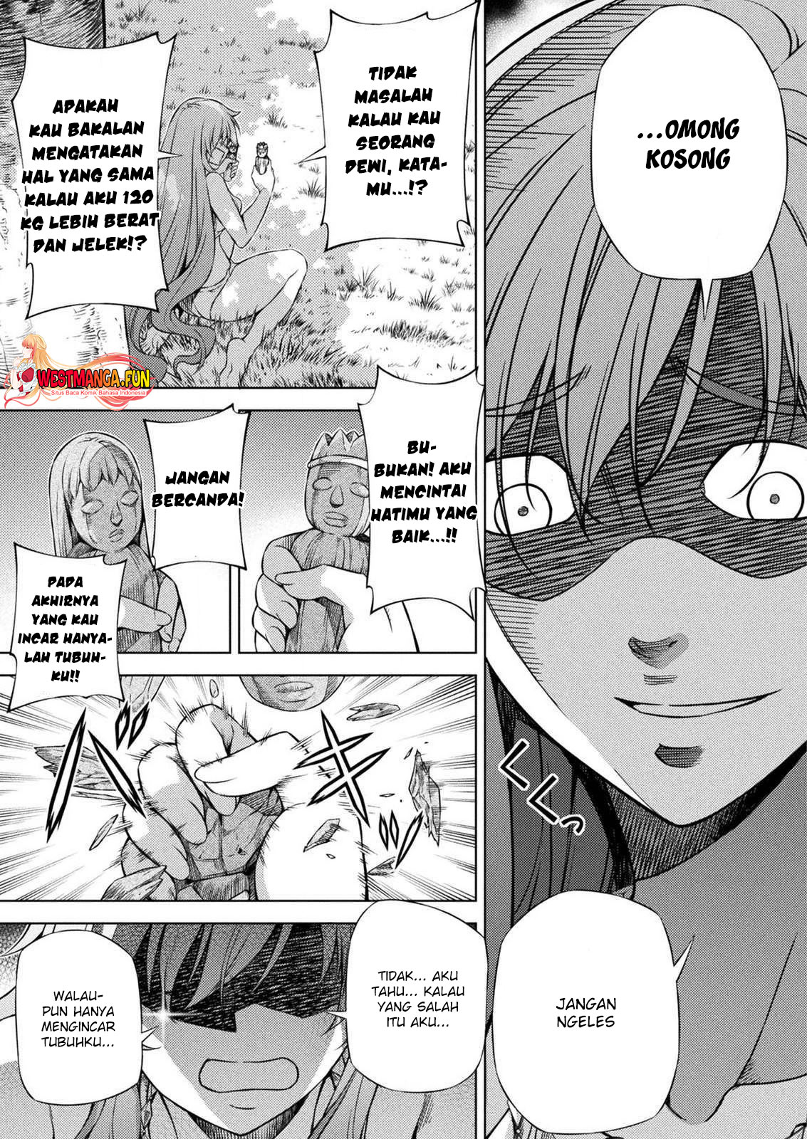Ponkotsu megami no isekai sousei-roku Chapter 4 Gambar 9