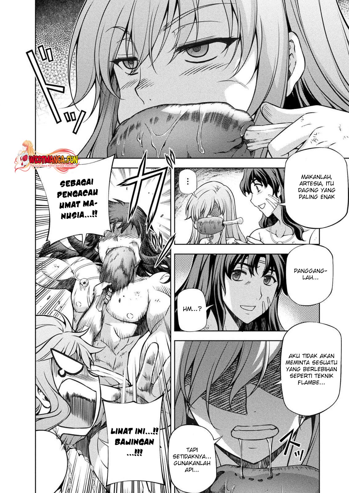 Ponkotsu megami no isekai sousei-roku Chapter 5 Gambar 12
