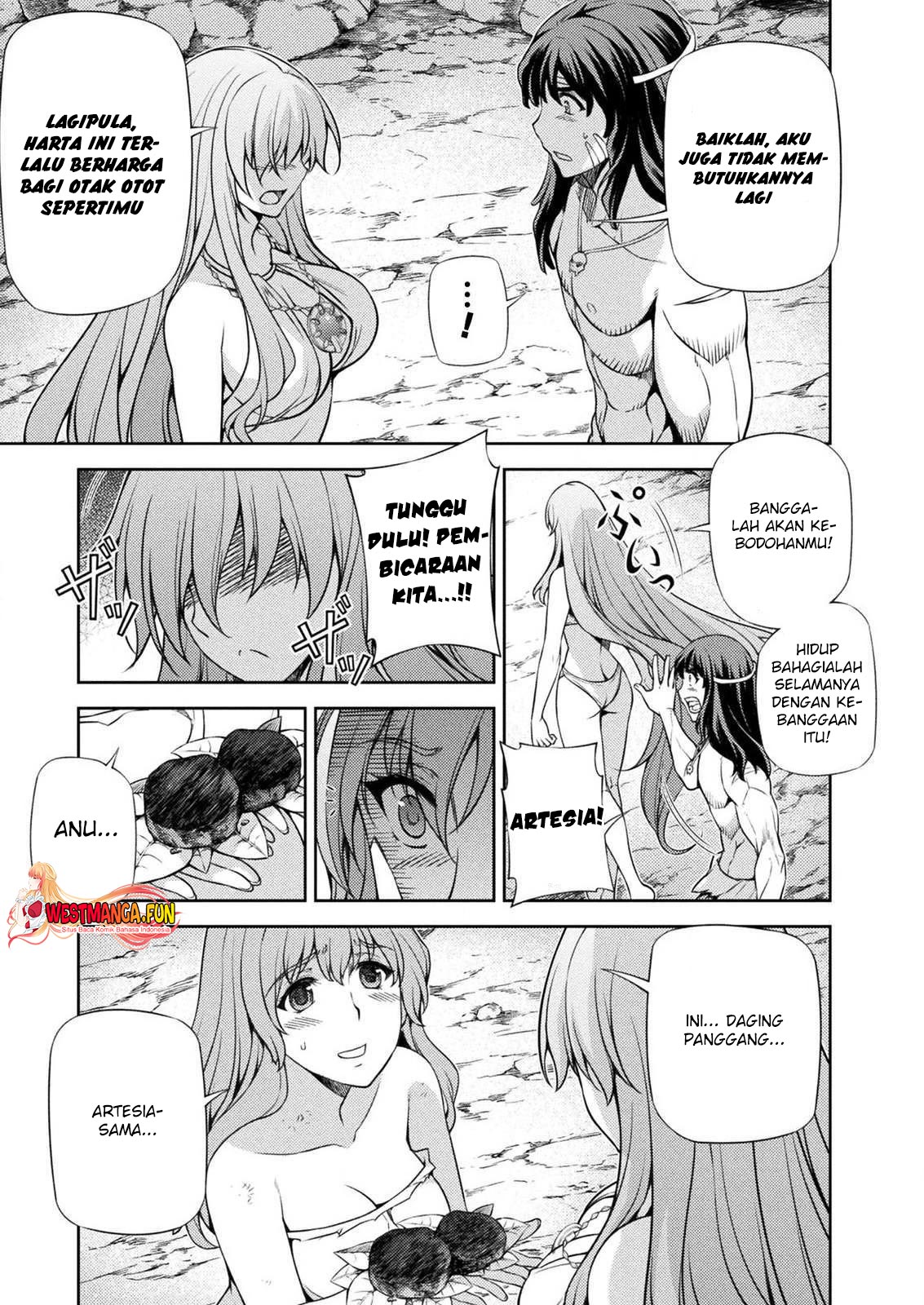 Ponkotsu megami no isekai sousei-roku Chapter 5 Gambar 34