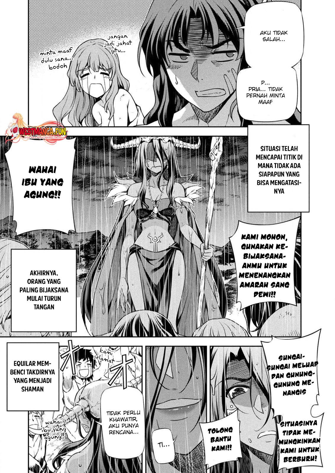 Ponkotsu megami no isekai sousei-roku Chapter 5 Gambar 40