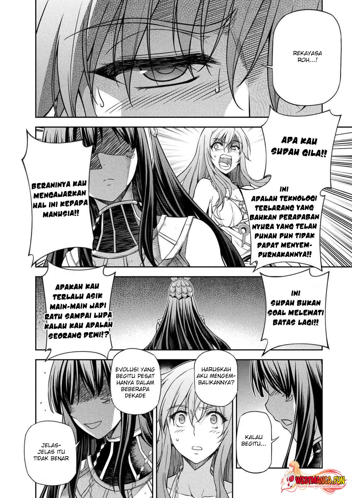 Ponkotsu megami no isekai sousei-roku Chapter 8 Gambar 34