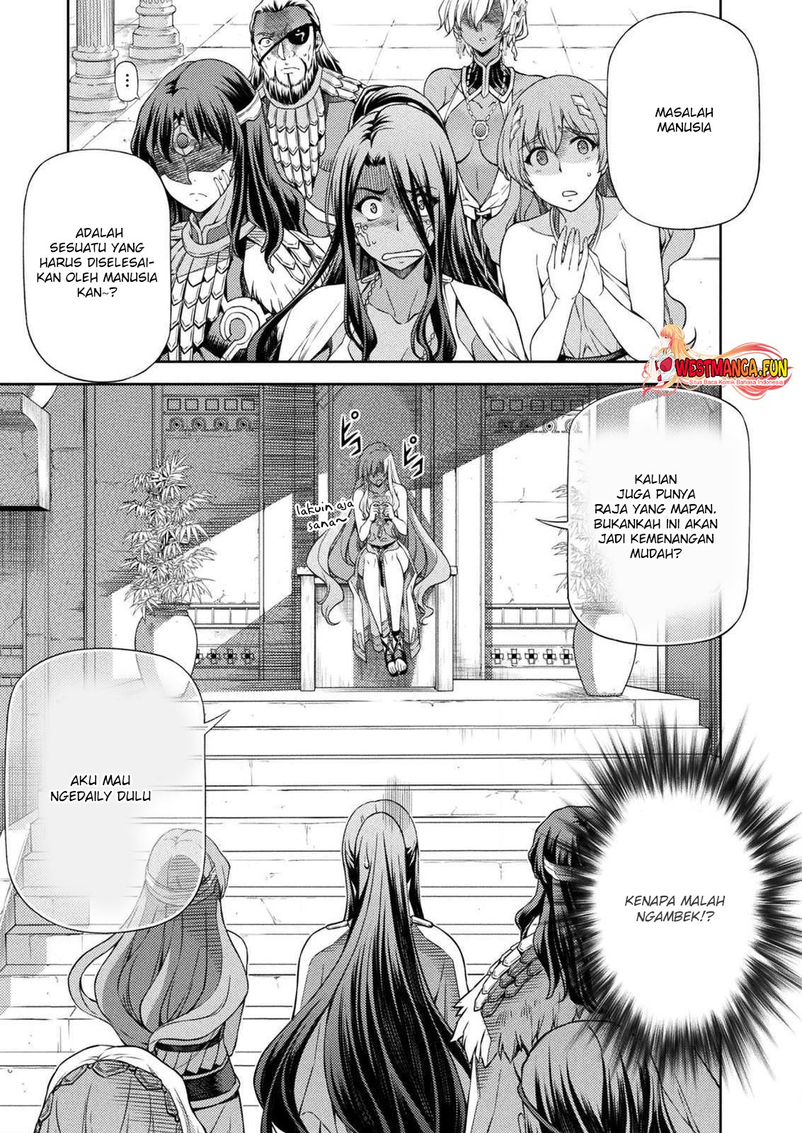 Ponkotsu megami no isekai sousei-roku Chapter 8 Gambar 5