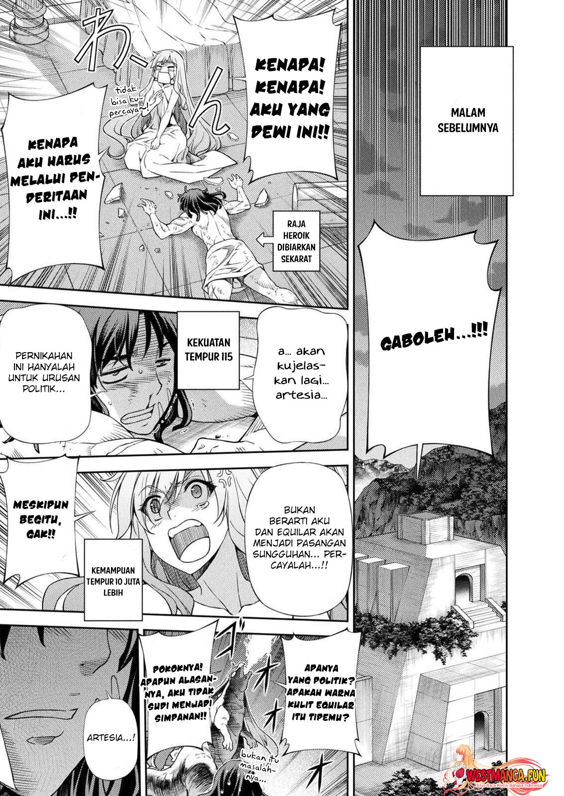 Ponkotsu megami no isekai sousei-roku Chapter 8 Gambar 7