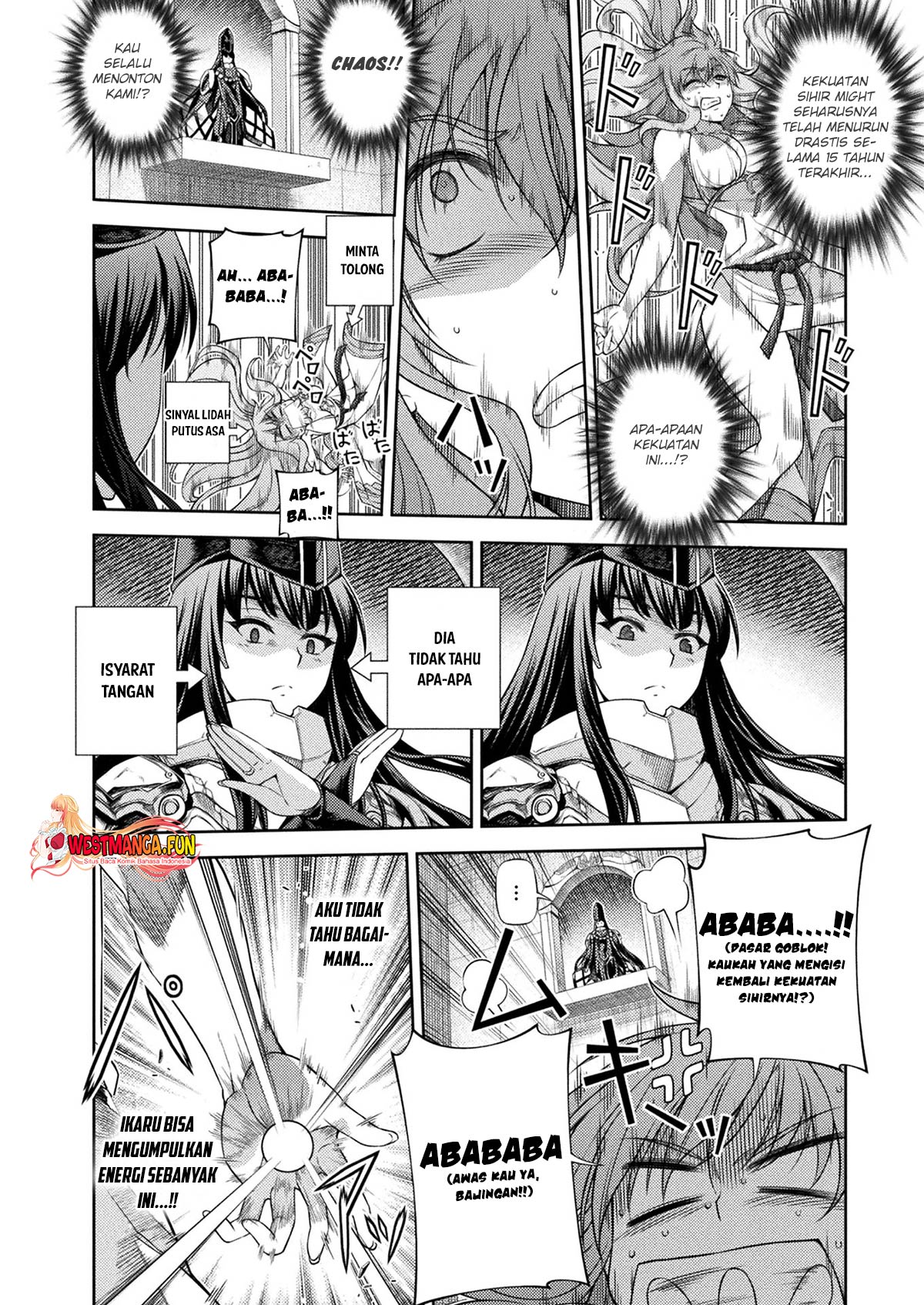Ponkotsu megami no isekai sousei-roku Chapter 9 Gambar 17
