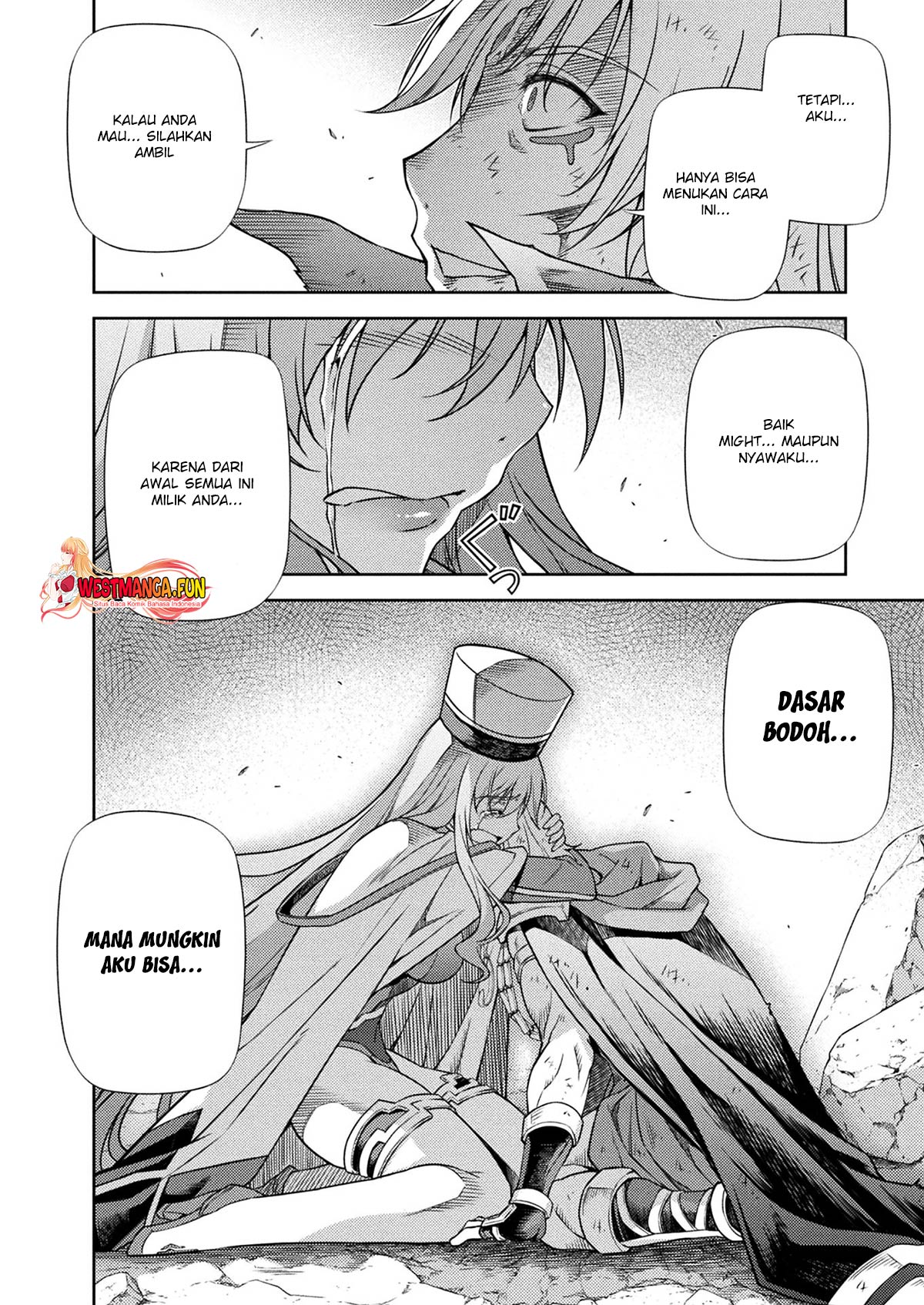 Ponkotsu megami no isekai sousei-roku Chapter 9 Gambar 23