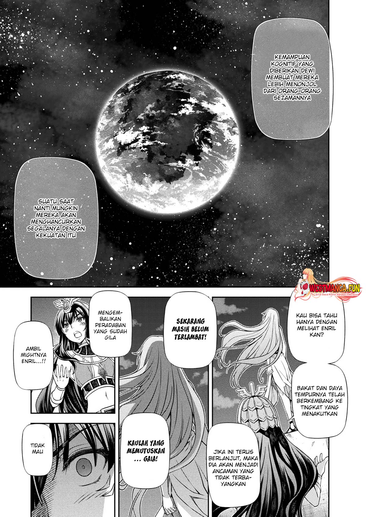 Ponkotsu megami no isekai sousei-roku Chapter 9 Gambar 29