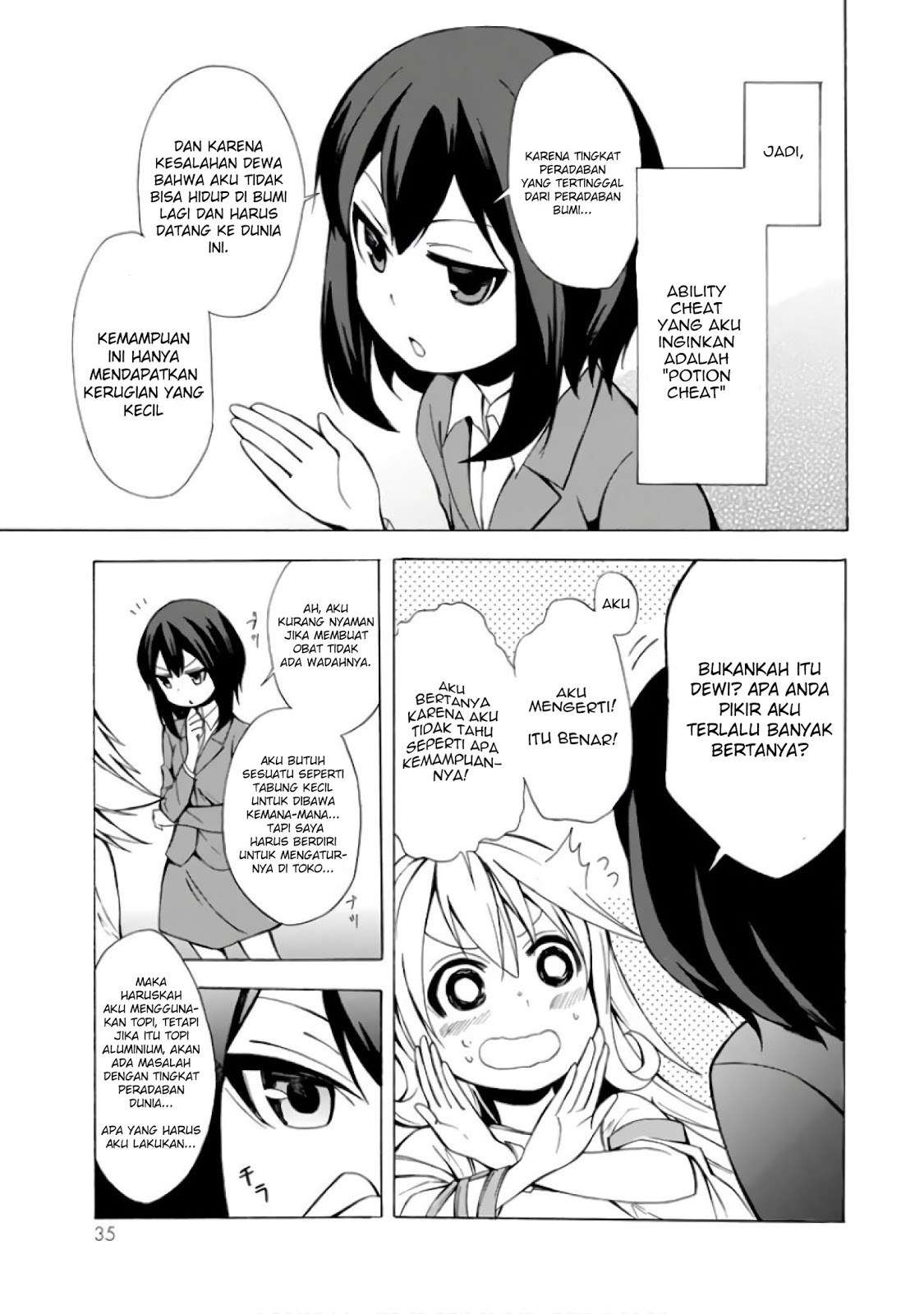 Potion-danomi de Ikinobimasu! Chapter 1.2 Gambar 9