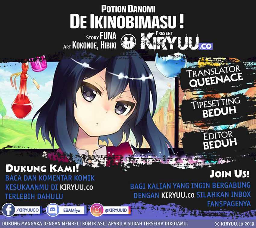 Baca Komik Potion-danomi de Ikinobimasu! Chapter 22 Gambar 1
