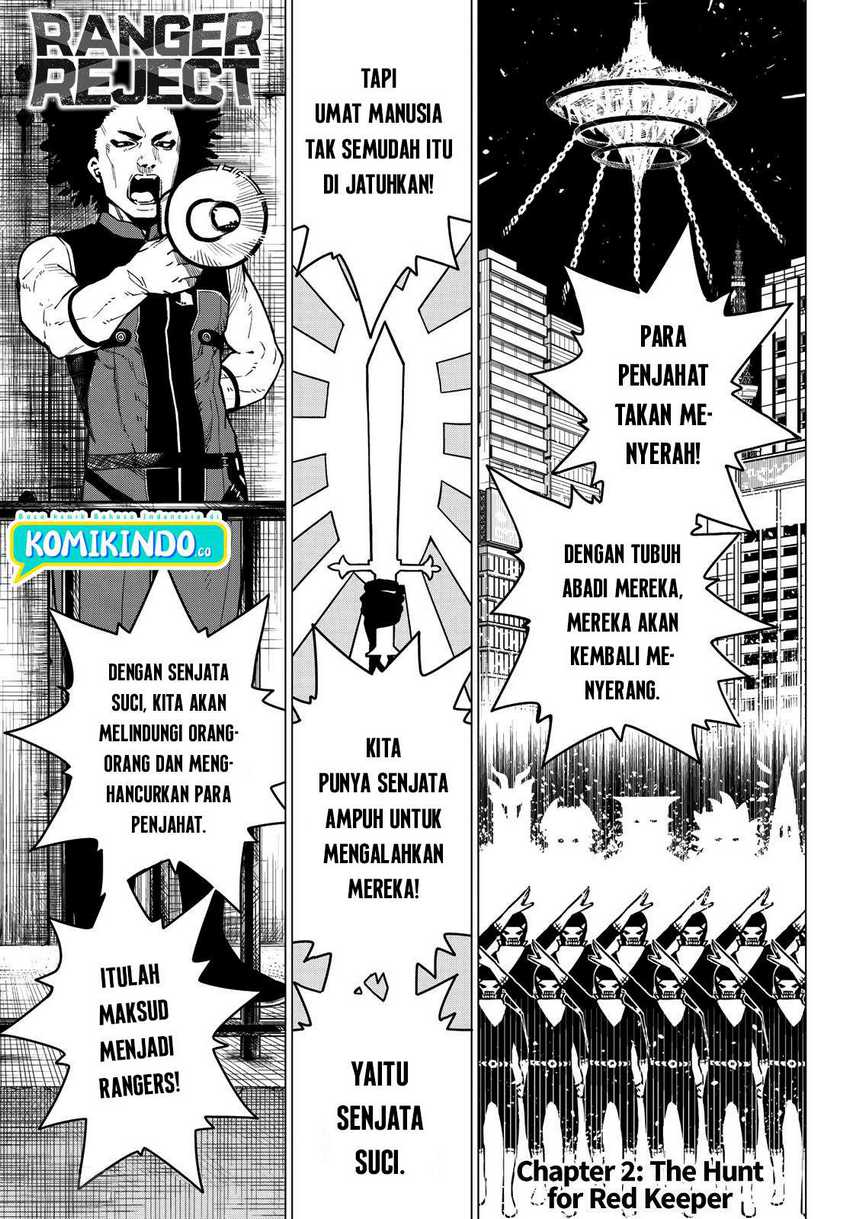 Baca Manga Ranger Reject (Sentai Daishikkaku) Chapter 2 Gambar 2