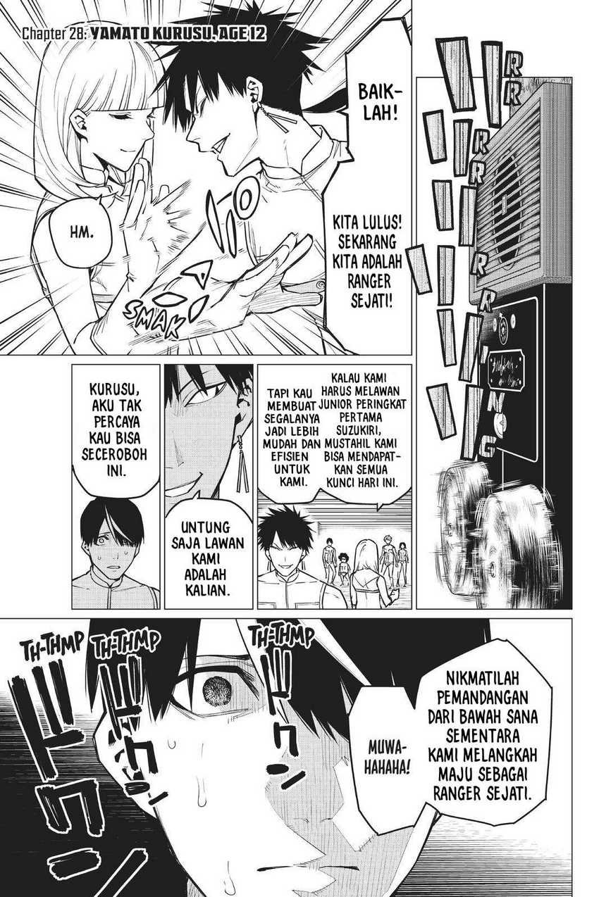 Baca  Ranger Reject (Sentai Daishikkaku) Chapter 28 Gambar 2