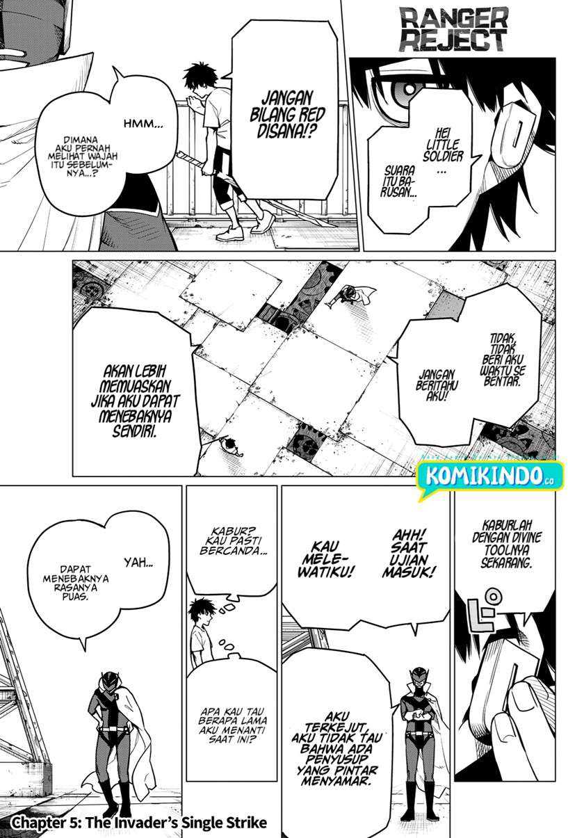 Baca  Ranger Reject (Sentai Daishikkaku) Chapter 5 Gambar 2