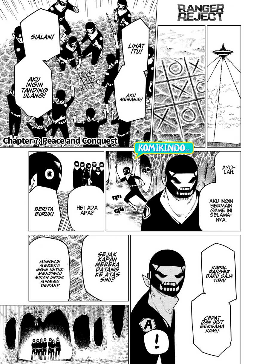 Baca Ranger Reject (Sentai Daishikkaku) Chapter 7 Gambar 2