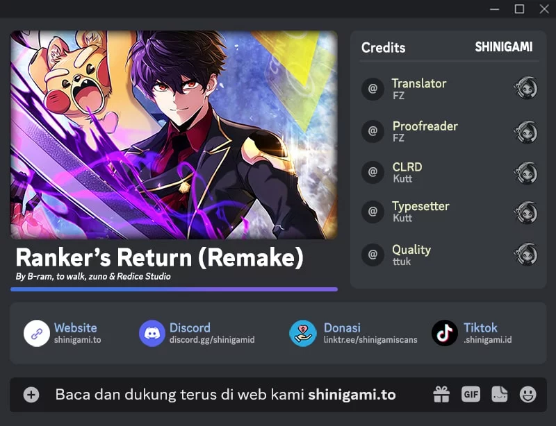 Baca Komik Ranker’s Return (Remake) Chapter 210 Gambar 1