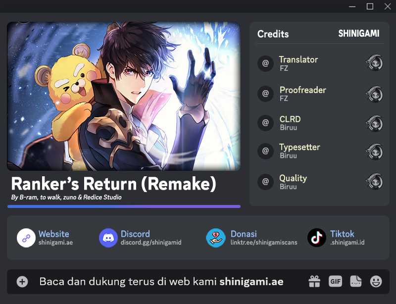 Baca Komik Ranker’s Return Chapter 160 Gambar 1
