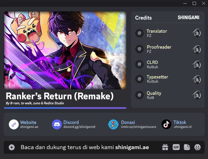 Baca Komik Ranker’s Return Chapter 177 Gambar 1