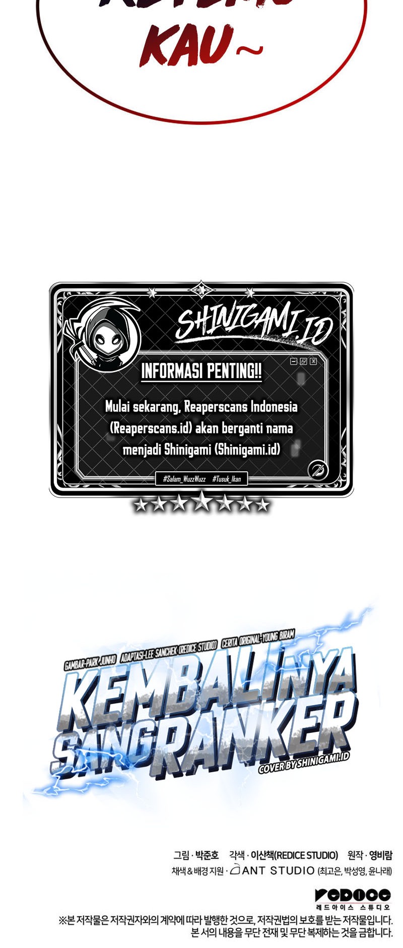 Ranker’s Return Chapter 93 Gambar 91