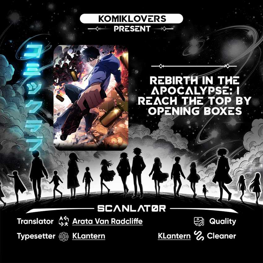 Baca Komik Rebirth in the Apocalypse: I Reach the Top by Opening Boxes Chapter 11 Gambar 1