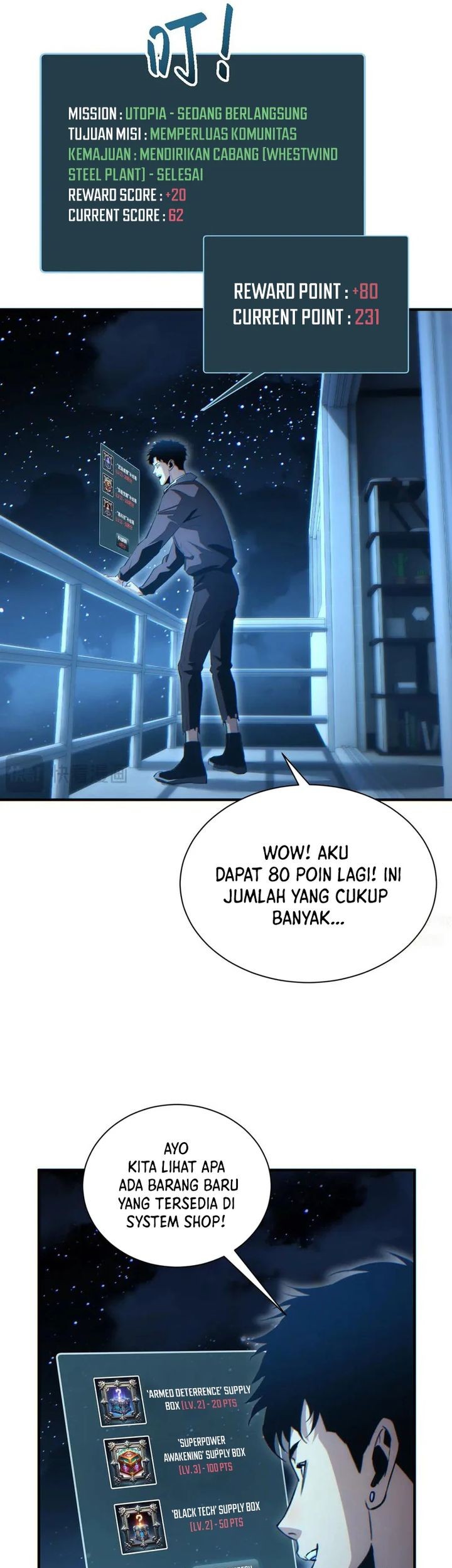 Rebirth in the Apocalypse: I Reach the Top by Opening Boxes Chapter 45 Gambar 50