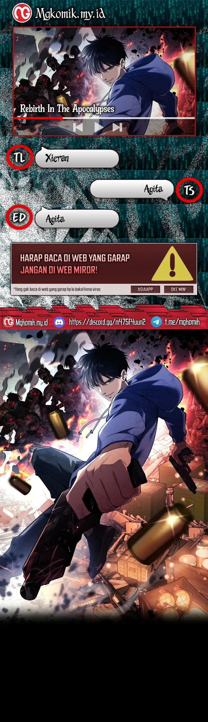 Baca Komik Rebirth in the Apocalypse: I Reach the Top by Opening Boxes Chapter 57 Gambar 1