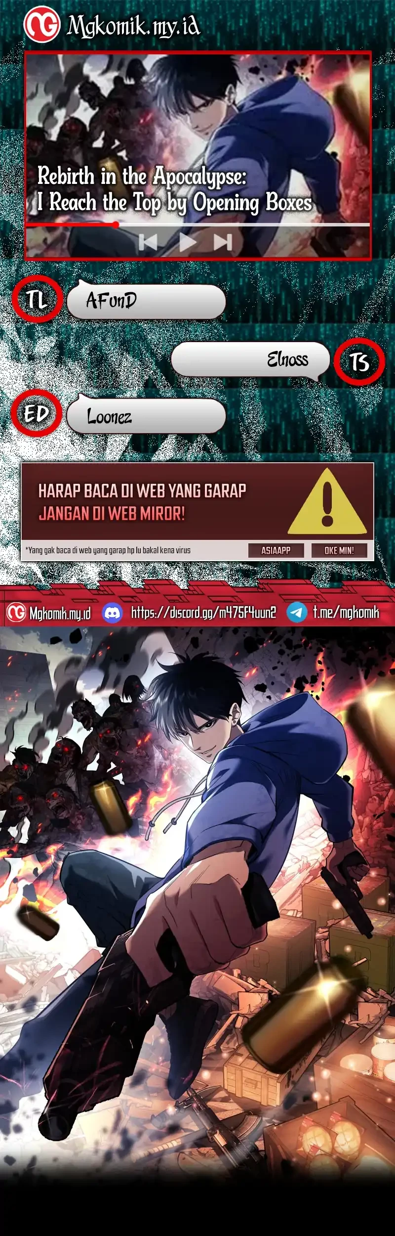 Baca Komik Rebirth in the Apocalypse: I Reach the Top by Opening Boxes Chapter 65 Gambar 1