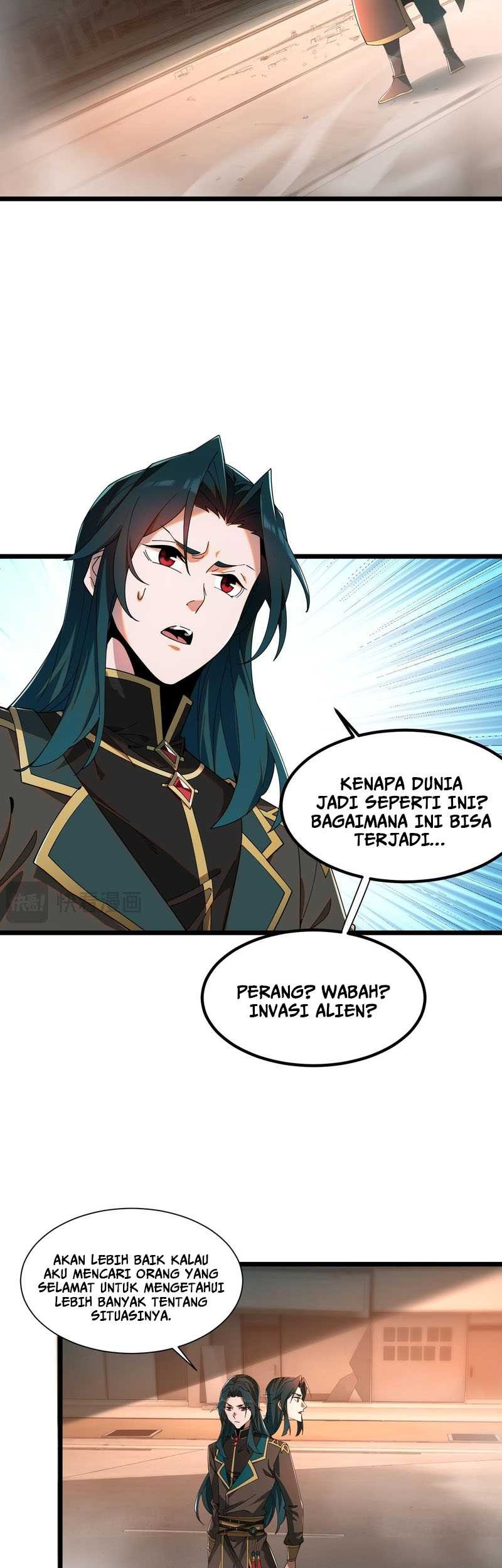 Rebirth of a Dark Mage: Unveiling a Zombie Planet from the Start Chapter 1 Gambar 49