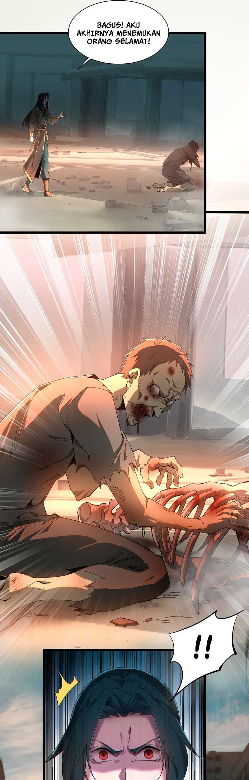 Rebirth of a Dark Mage: Unveiling a Zombie Planet from the Start Chapter 1 Gambar 51