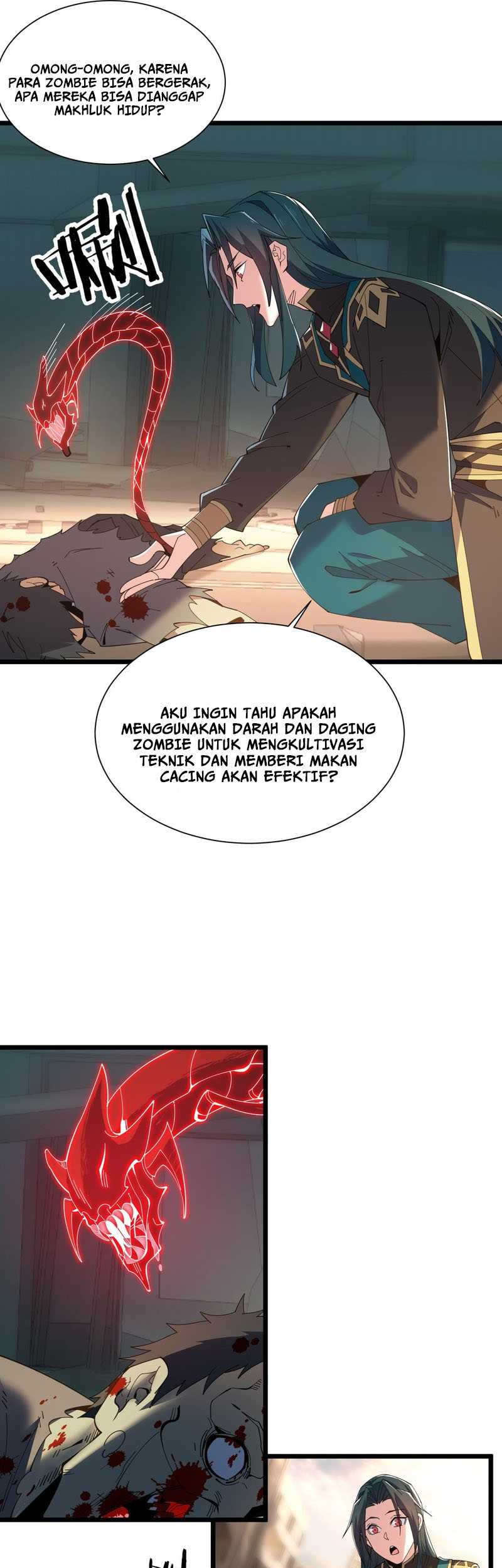 Rebirth of a Dark Mage: Unveiling a Zombie Planet from the Start Chapter 1 Gambar 57