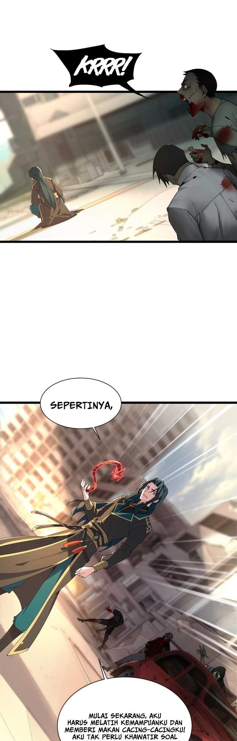 Rebirth of a Dark Mage: Unveiling a Zombie Planet from the Start Chapter 1 Gambar 59