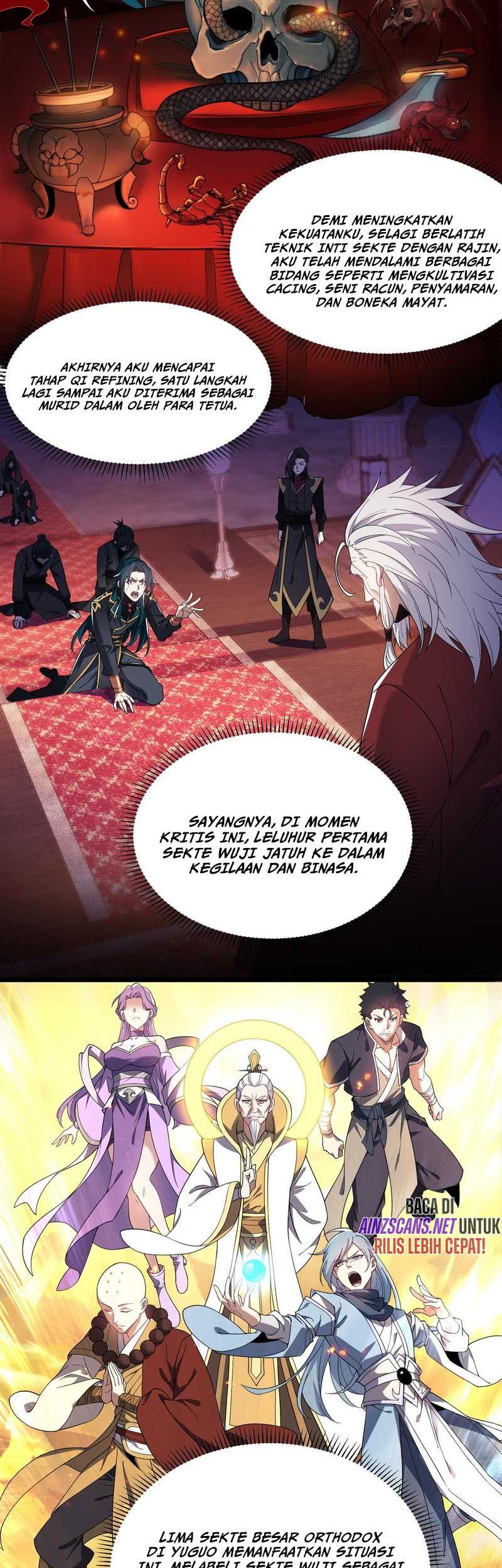 Rebirth of a Dark Mage: Unveiling a Zombie Planet from the Start Chapter 1 Gambar 11