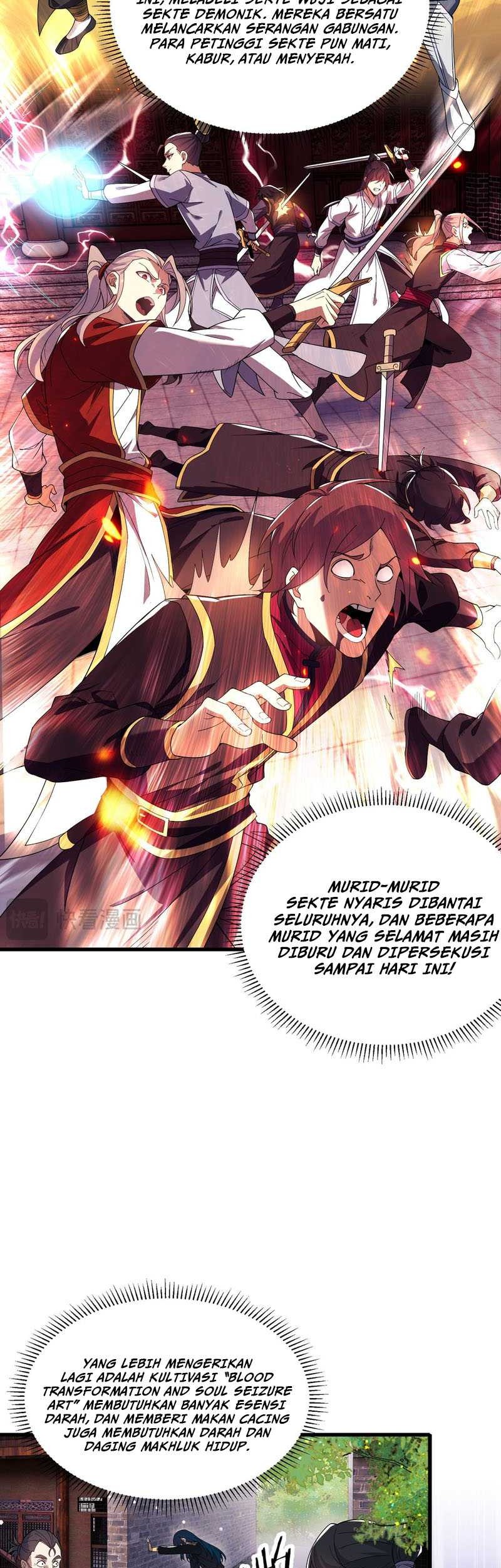 Rebirth of a Dark Mage: Unveiling a Zombie Planet from the Start Chapter 1 Gambar 12