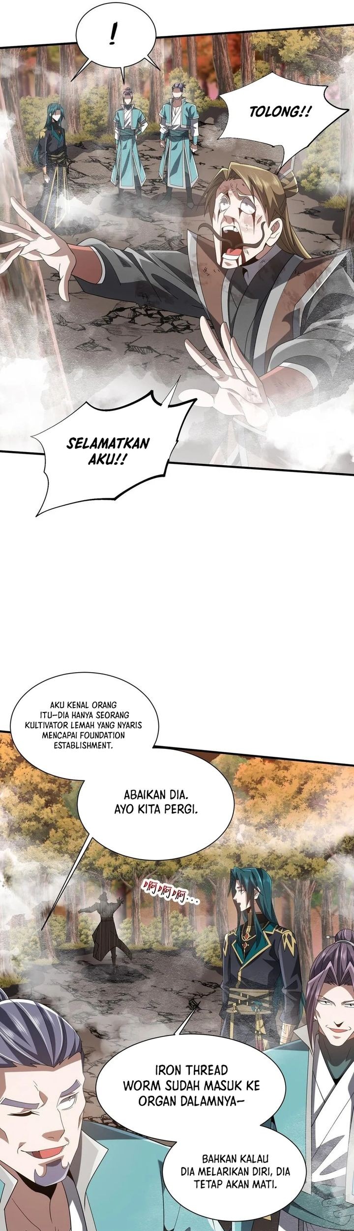 Rebirth of a Dark Mage: Unveiling a Zombie Planet from the Start Chapter 26 Gambar 28