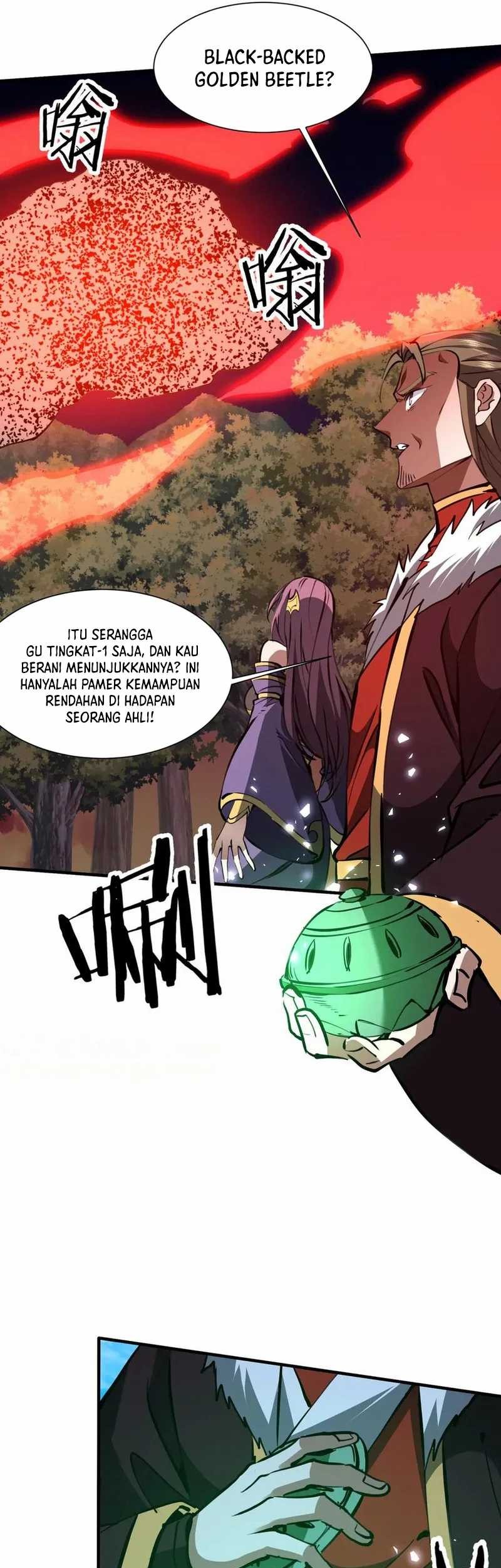 Baca Manhua Rebirth of a Dark Mage: Unveiling a Zombie Planet from the Start Chapter 31 Gambar 2