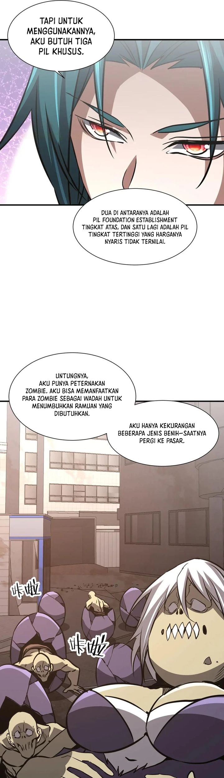 Rebirth of a Dark Mage: Unveiling a Zombie Planet from the Start Chapter 39 Gambar 29