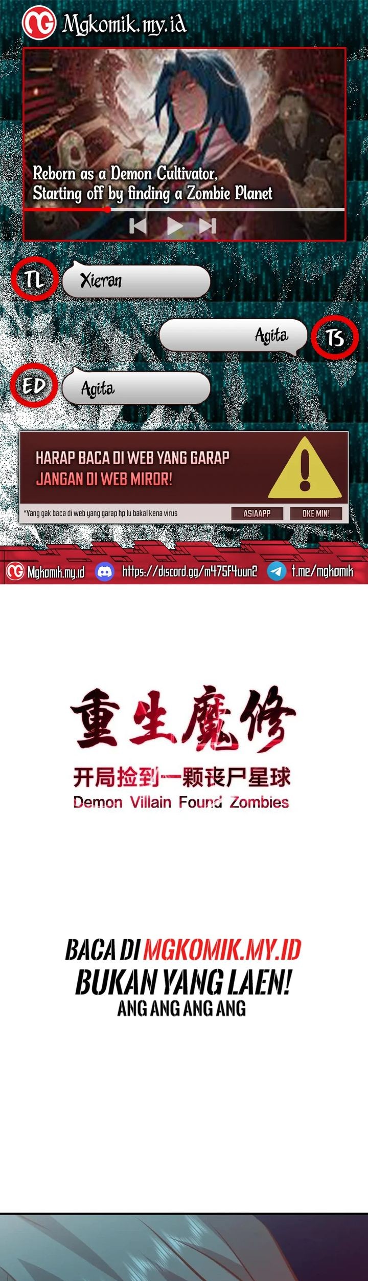 Baca Komik Rebirth of a Dark Mage: Unveiling a Zombie Planet from the Start Chapter 43 Gambar 1