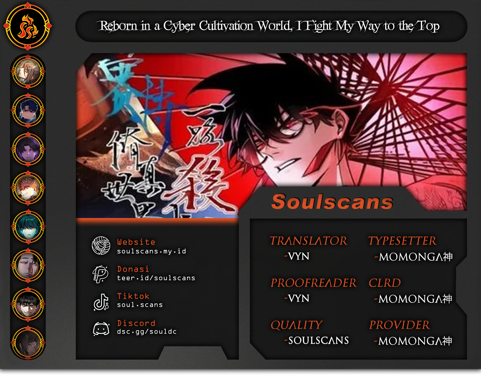 Baca Komik Reborn in a Cyber-Cultivation World: I Fight My Way to the Top Chapter 24 Gambar 1