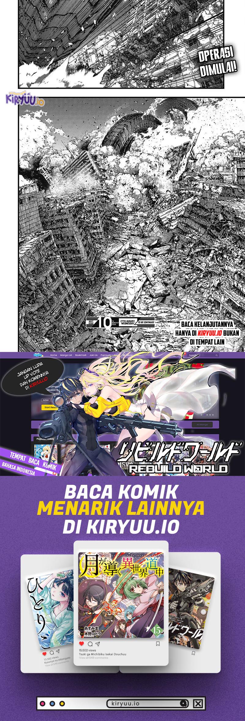 Rebuild World Chapter 73 Gambar 34