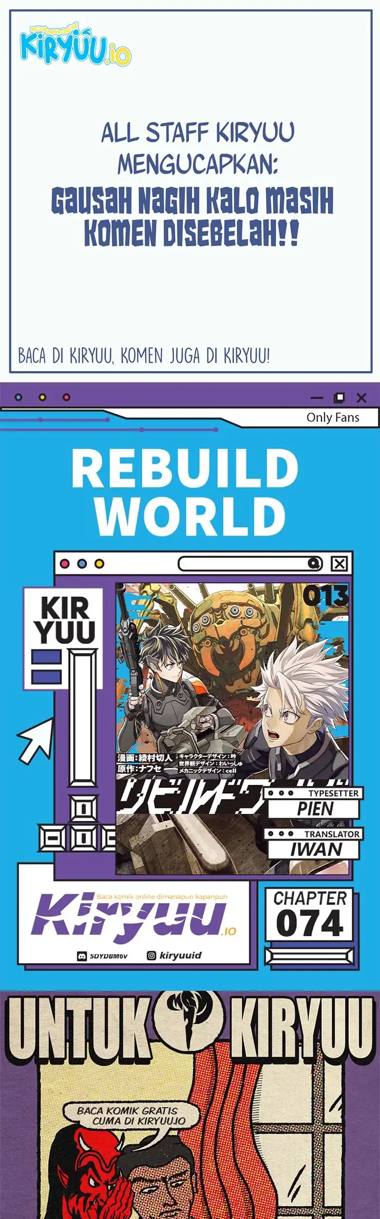 Baca Komik Rebuild World Chapter 74 Gambar 1
