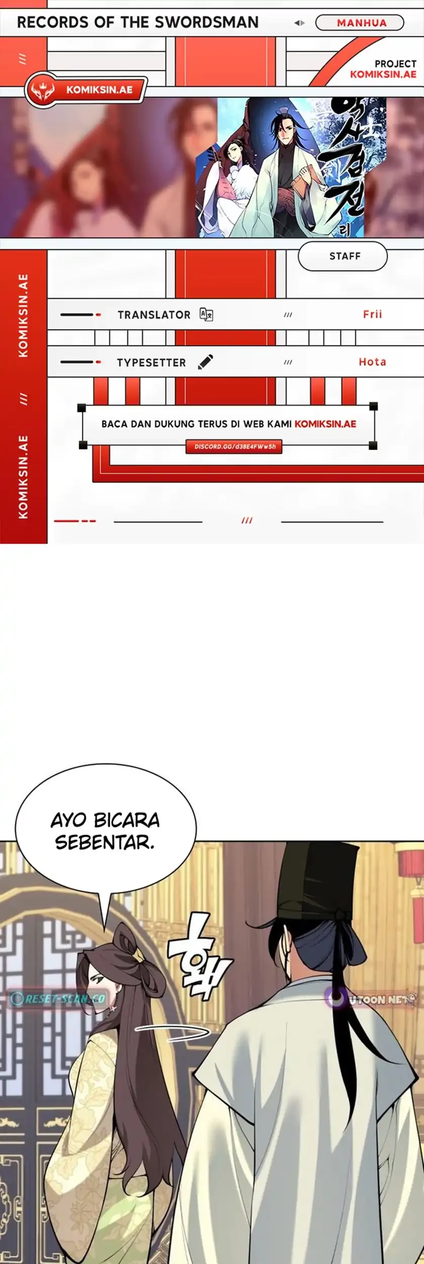 Baca Komik Records Of The Swordsman Scholar Chapter 168 Gambar 1