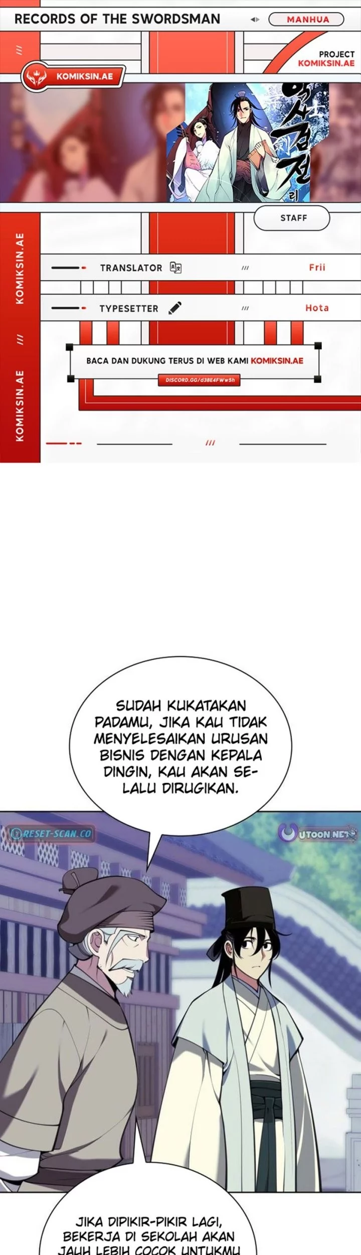 Baca Komik Records Of The Swordsman Scholar Chapter 169 Gambar 1