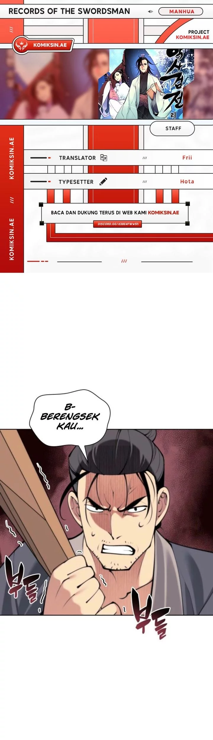 Baca Komik Records Of The Swordsman Scholar Chapter 171 Gambar 1