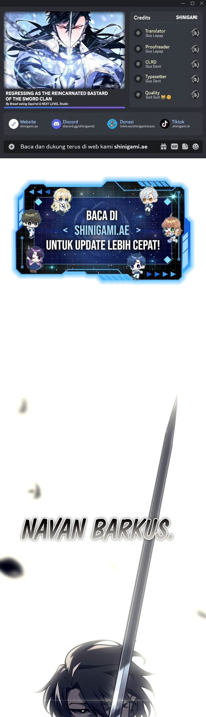 Baca Komik Regressing As The Reincarnated Bastard Of The Sword Clan Chapter 51 Gambar 1